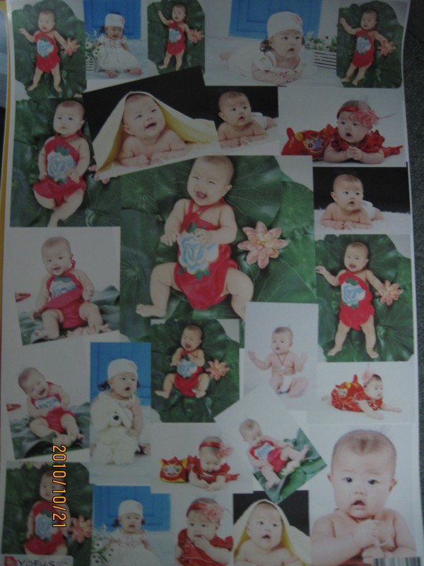 大拼盤年歷海報有點小遺憾,以后注意 了